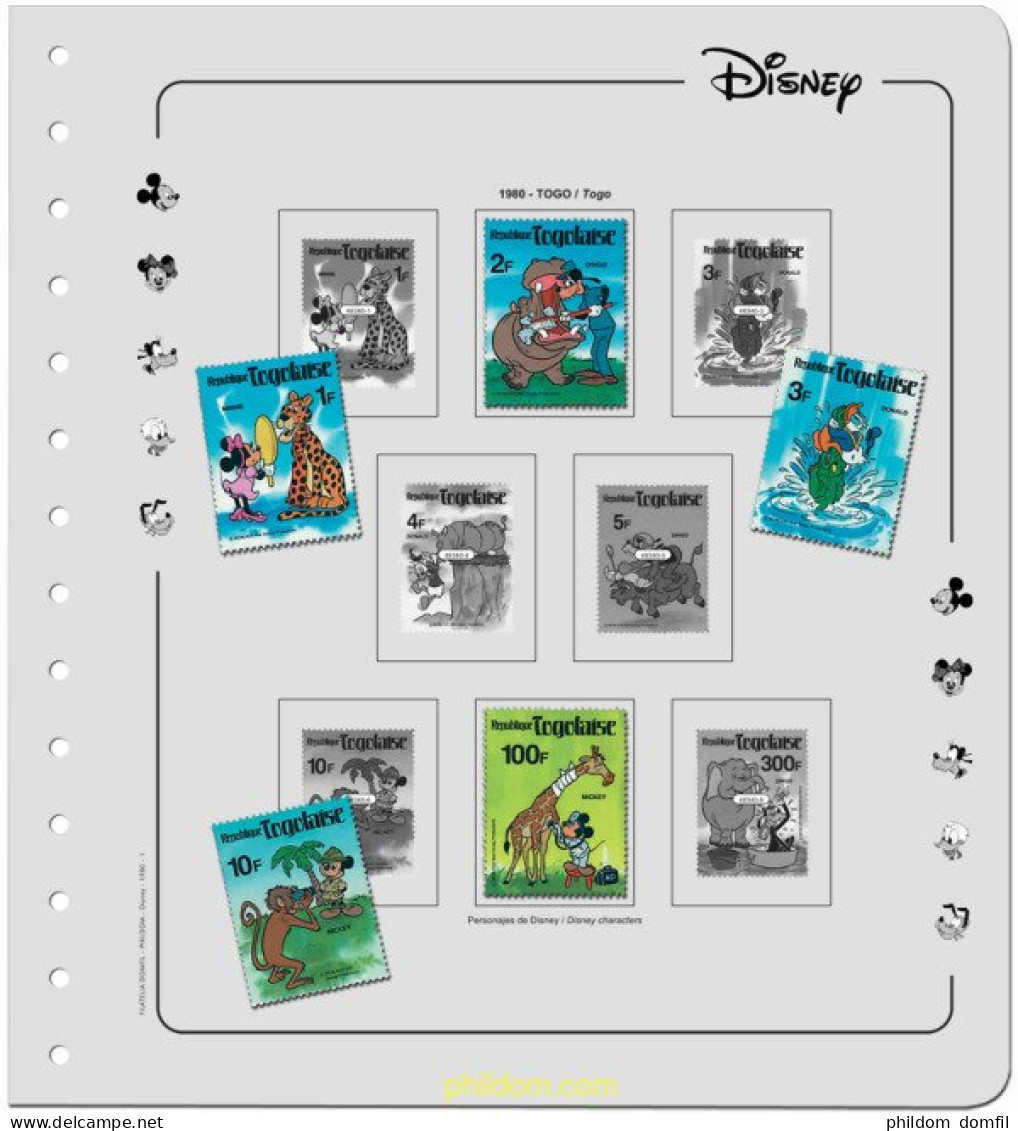 Suplemento Walt Disney 1968-1970/1981 TOMO I Sin Montar - Bindwerk Met Pagina's