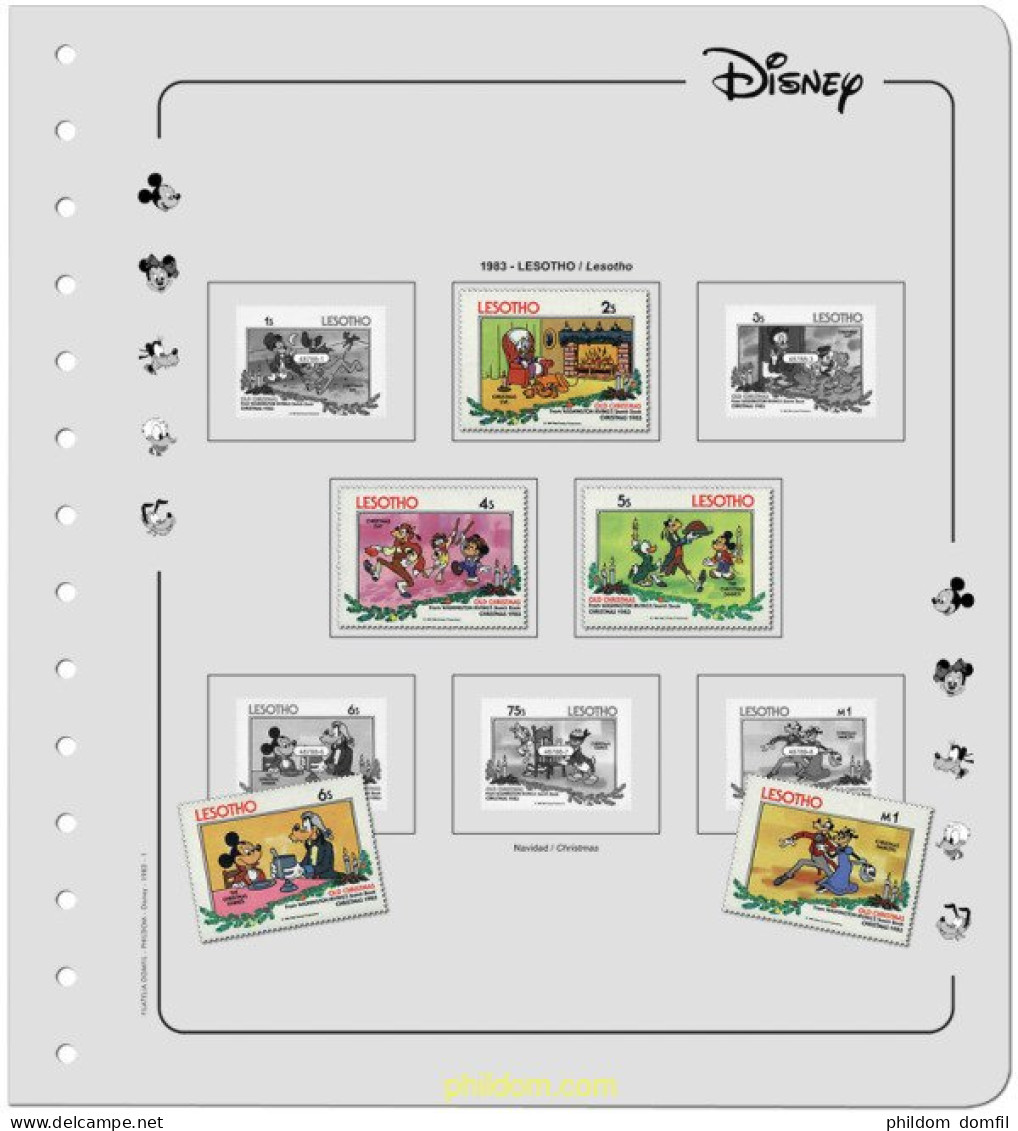 Suplemento Walt Disney 1982/1984-A TOMO II Montado - Bindwerk Met Pagina's