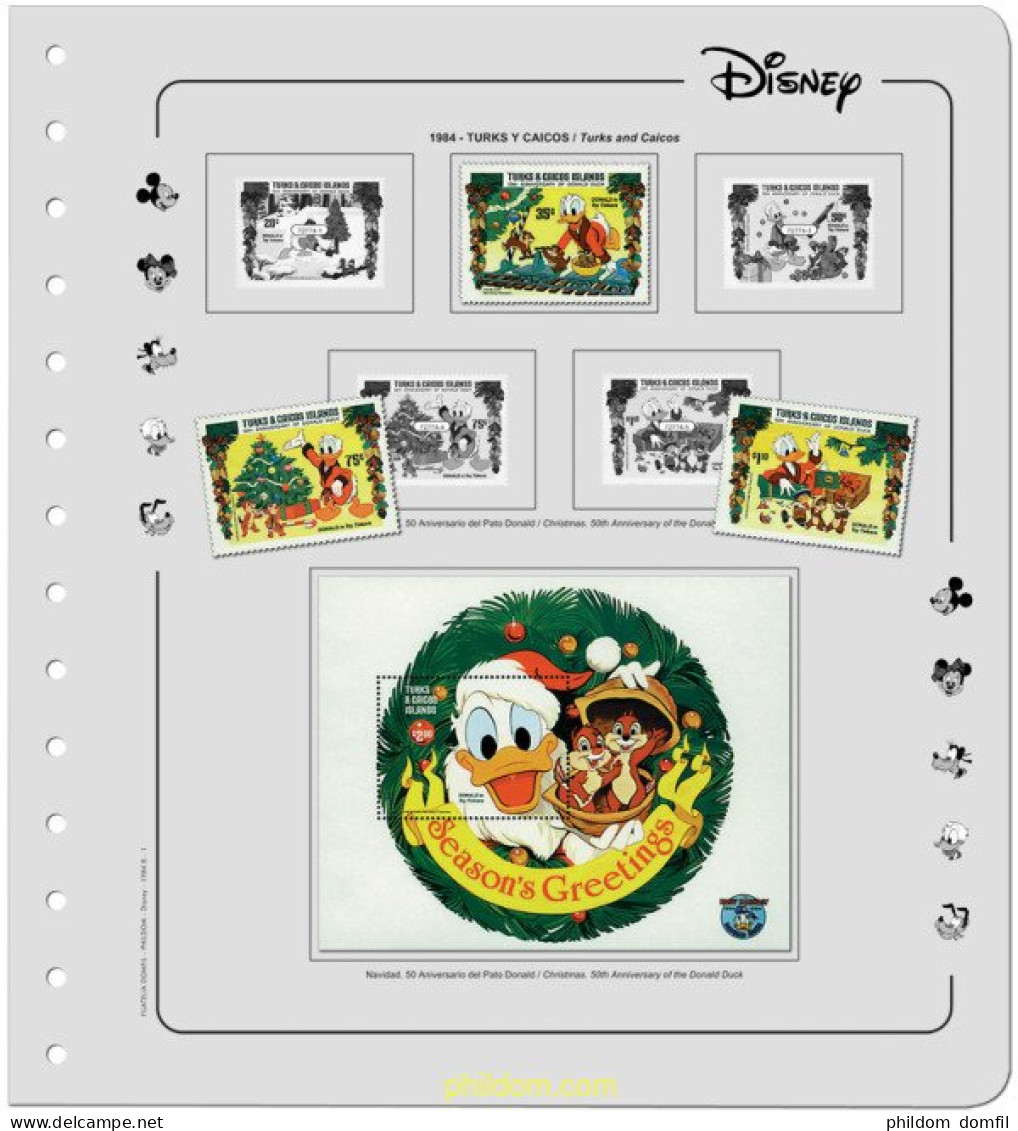 Suplemento Walt Disney 1984-B/1985 TOMO III Montado - Bindwerk Met Pagina's