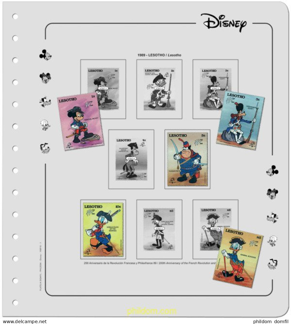 Suplemento Walt Disney 1988-B/1989-A TOMO V Montado - Bindwerk Met Pagina's