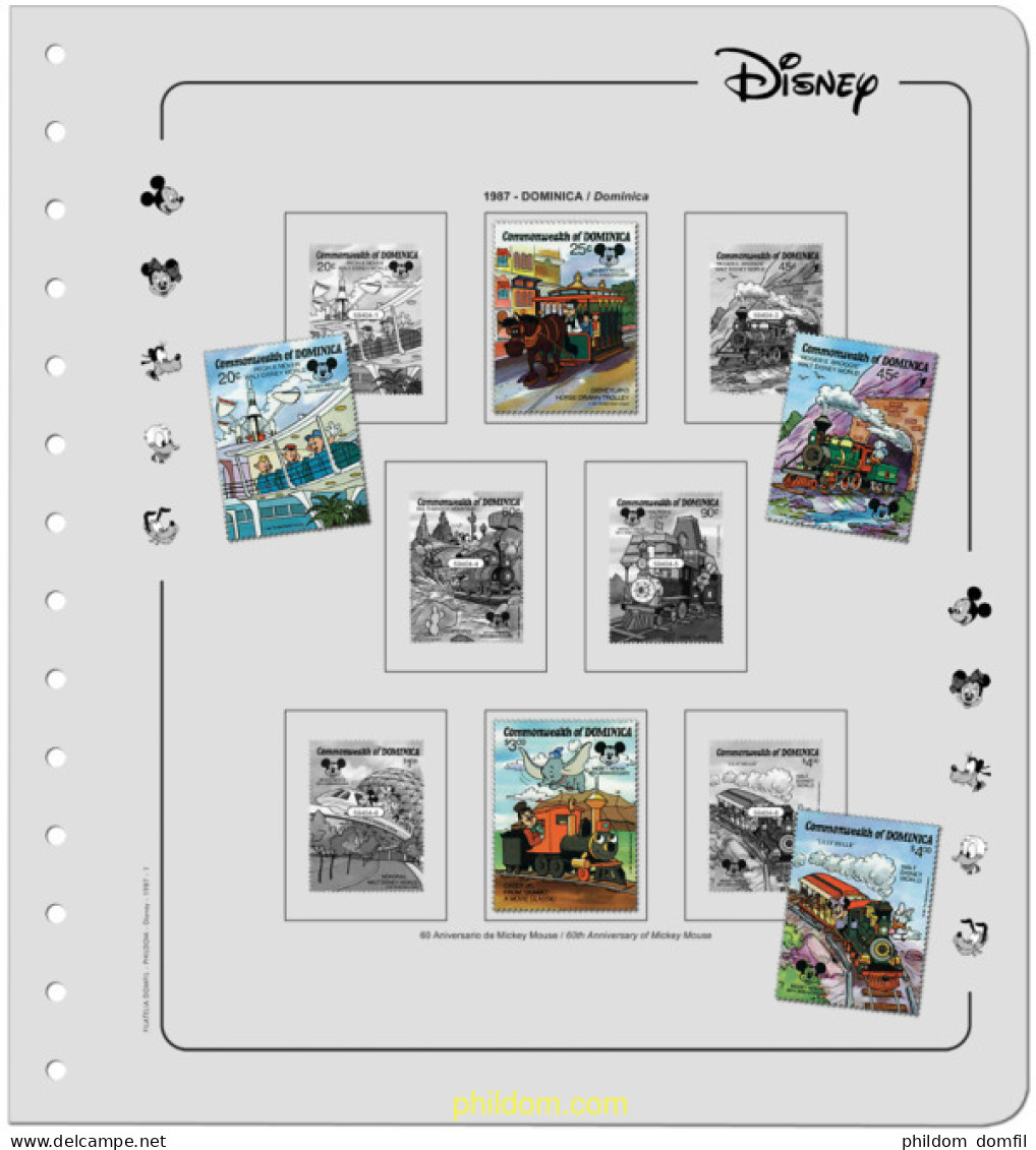 Suplemento Walt Disney 1986/1988-A TOMO IV Sin Montar - Disney