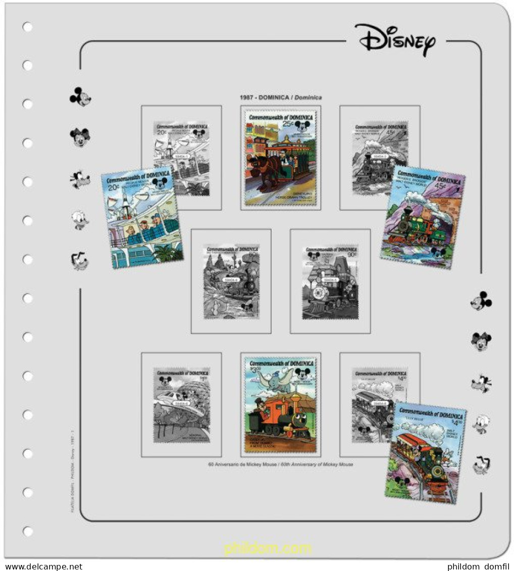 Suplemento Walt Disney 1986/1988-A TOMO IV Sin Montar - Bindwerk Met Pagina's