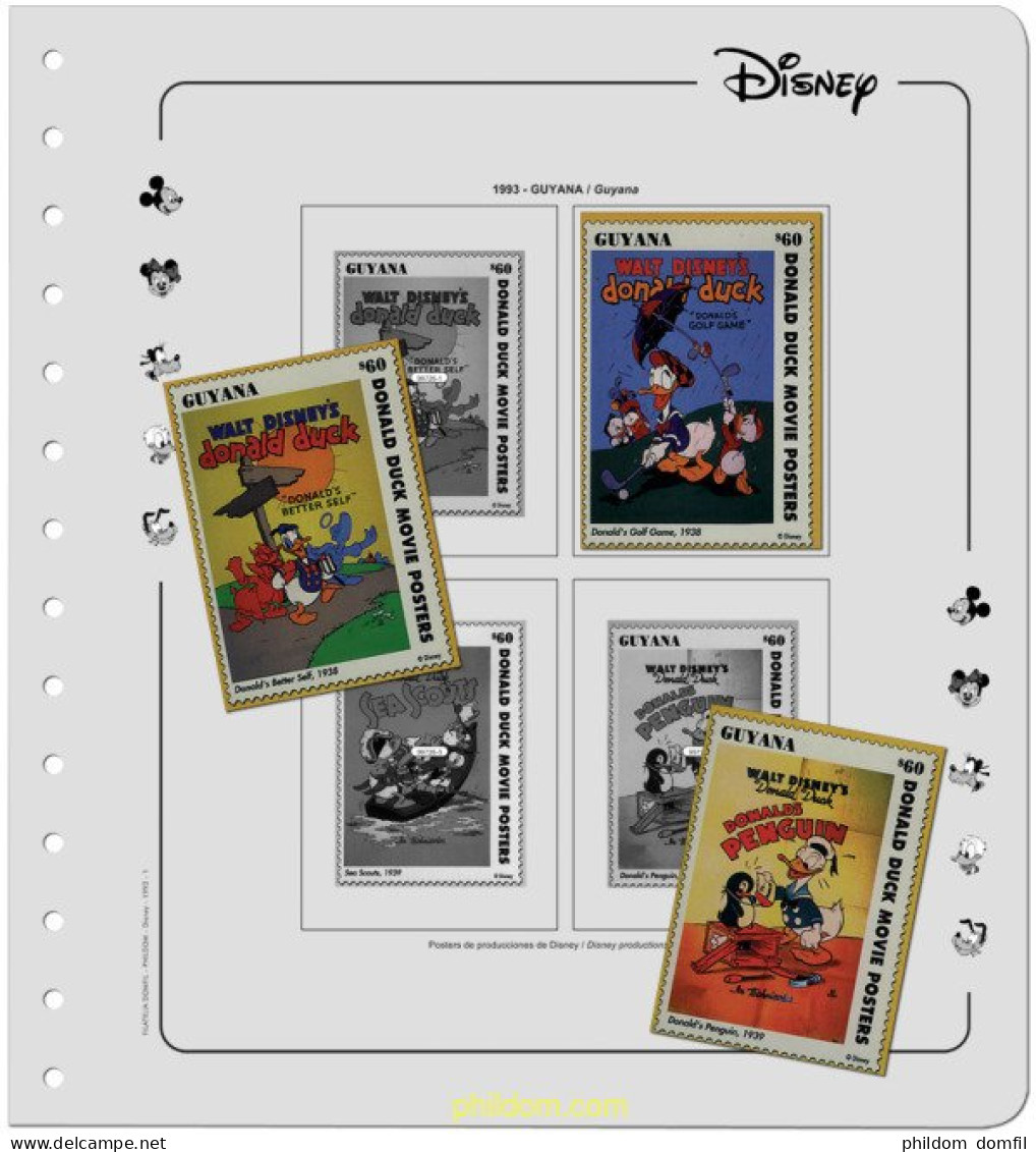 Suplemento Walt Disney 1992-C/1993 TOMO X Sin Montar - Bindwerk Met Pagina's