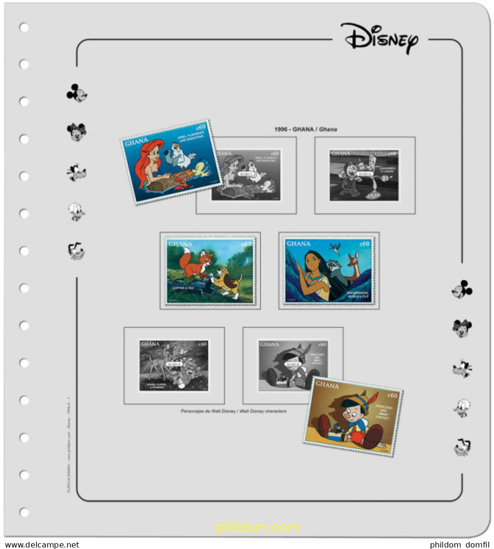 Suplemento Walt Disney 1996-A/1996-B TOMO XIII Sin Montar - Bindwerk Met Pagina's