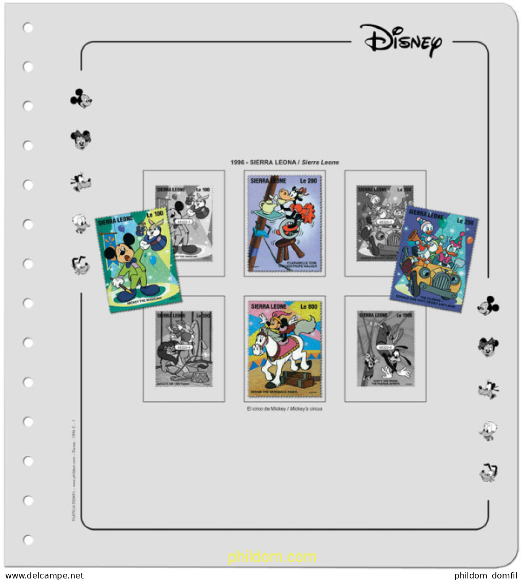 Suplemento Walt Disney 1996-C/1997-A TOMO XIV Sin Montar - Bindwerk Met Pagina's