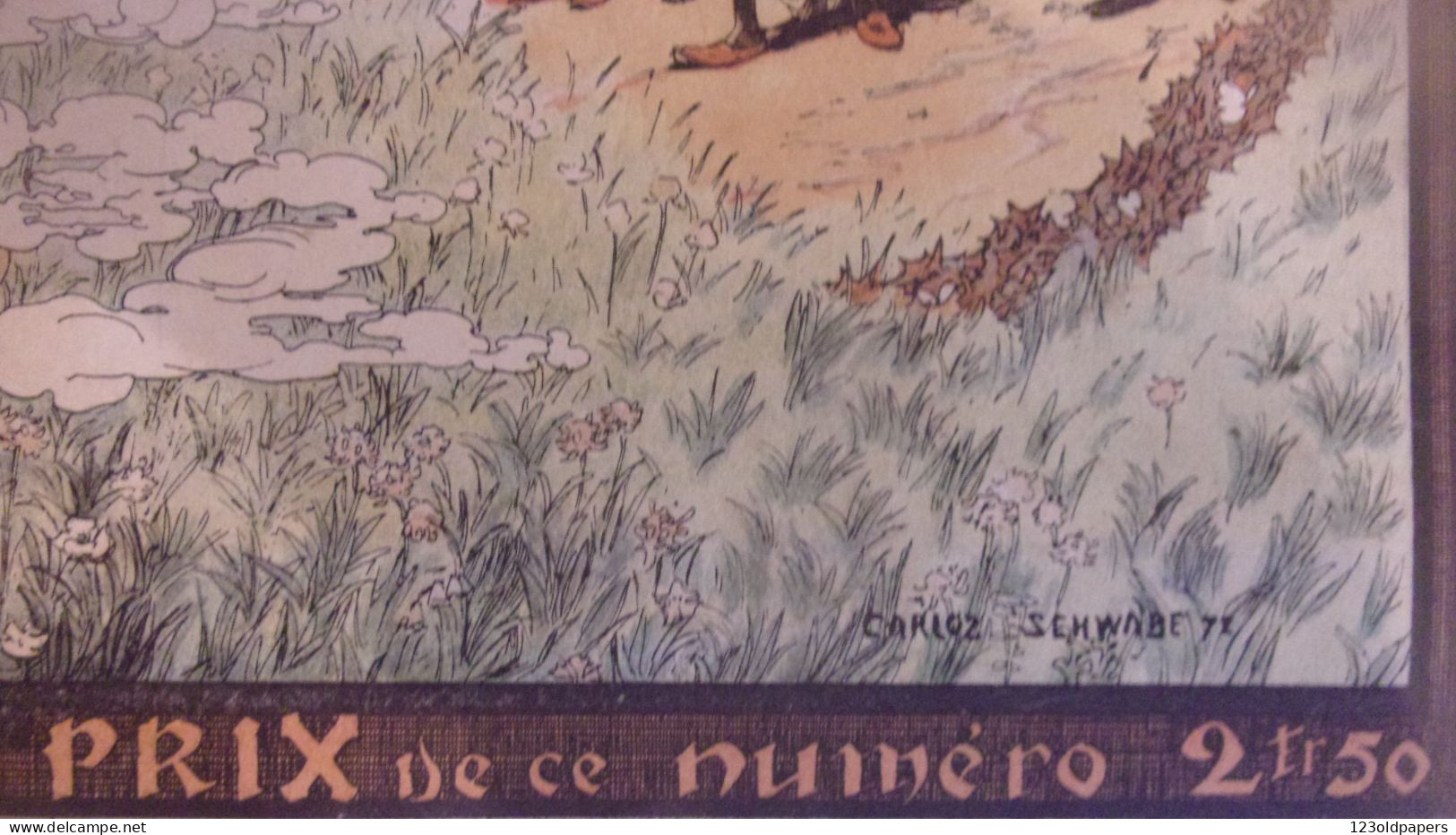 1892 L ILLUSTRATION NOEL EN TERRE SAINTE ART NOUVEAU ILLUSTRATEUR CARLOZ SEHWNBE Carlos SCHWABE‎ JUDAICA JUIF ISRAEL - Zeitschriften - Vor 1900