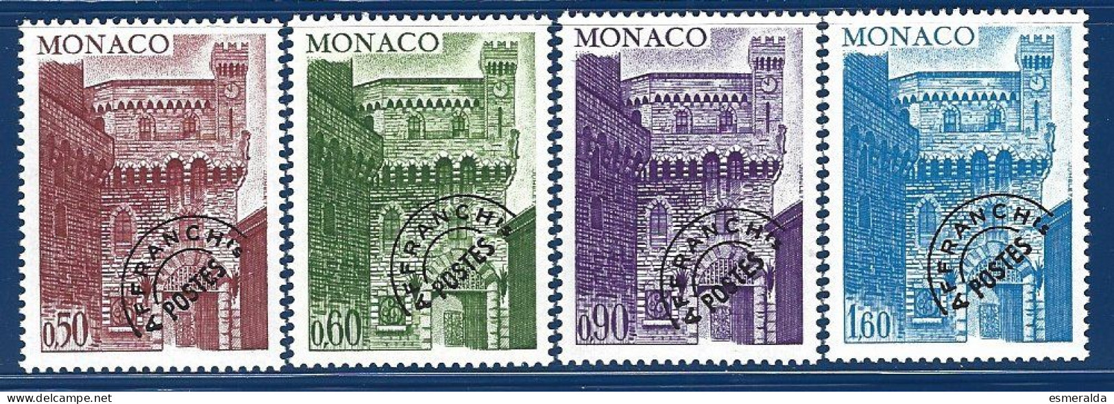 (M3)  Monaco, Yv Préos 38/41  ** - Voorafgestempeld