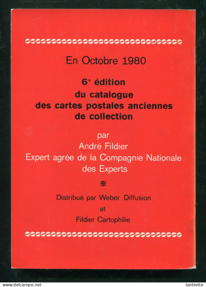 Argus Fildier 1980 : Catalogue De Cote Des Cartes Postales Anciennes De Collection. - Bücher & Kataloge