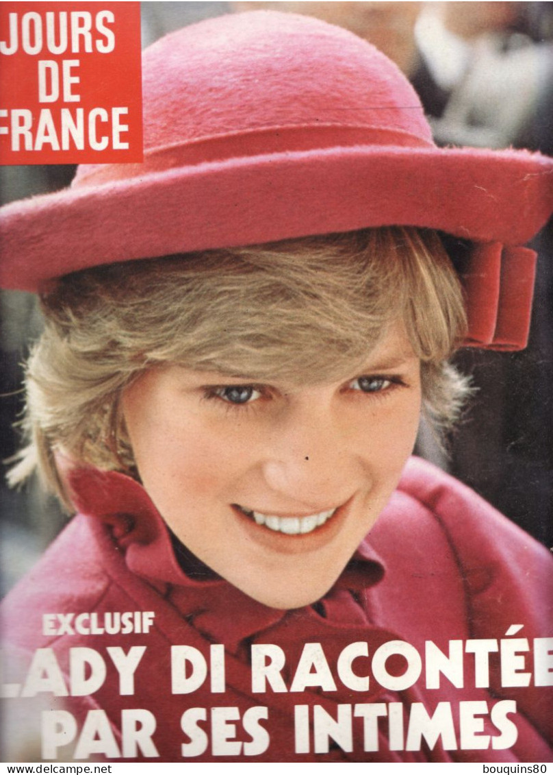 JOURS DE FRANCE N°1426 MAI 1982 LADY DI RACONTEE PAR SES INTIMES - People