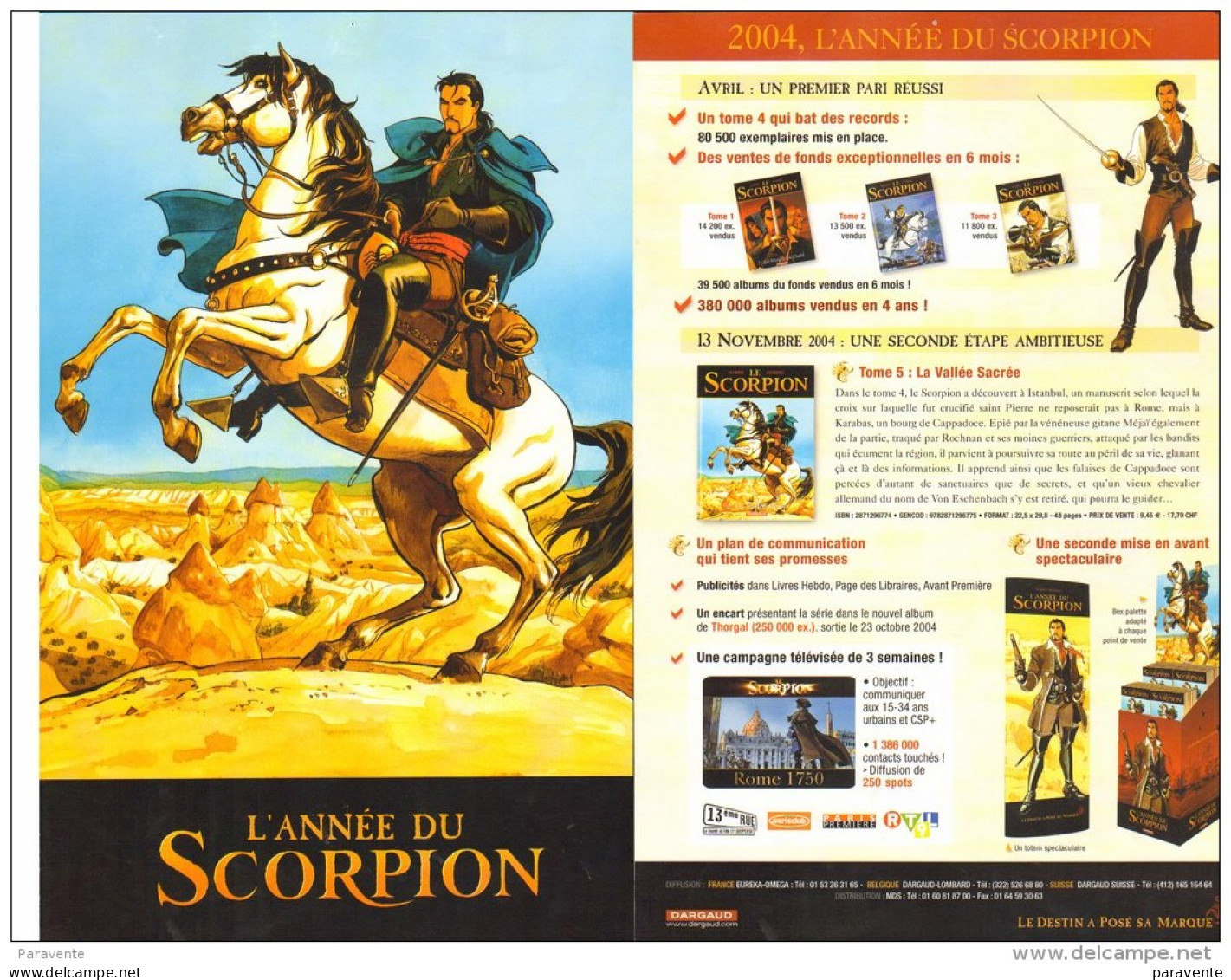 MARINI : Affiche L'année Du SCORPION - Afiches & Offsets