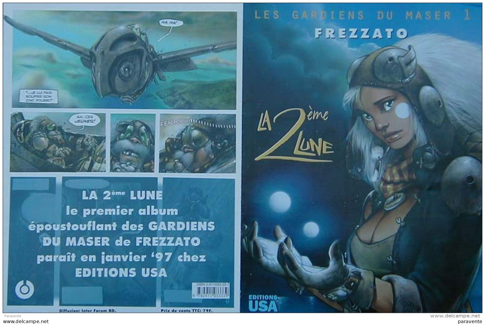 FREZZATO : Affiche 2e LUNE - Plakate & Offsets