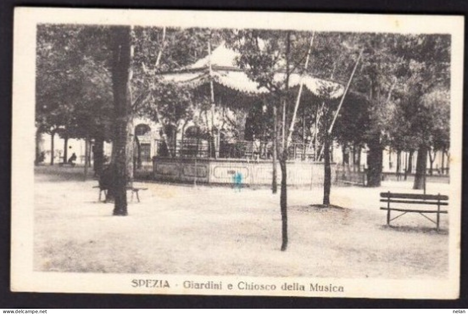 SPEZIA - GIARDINO E CHIOSCO DELLA MUSICA - F.P. - La Spezia