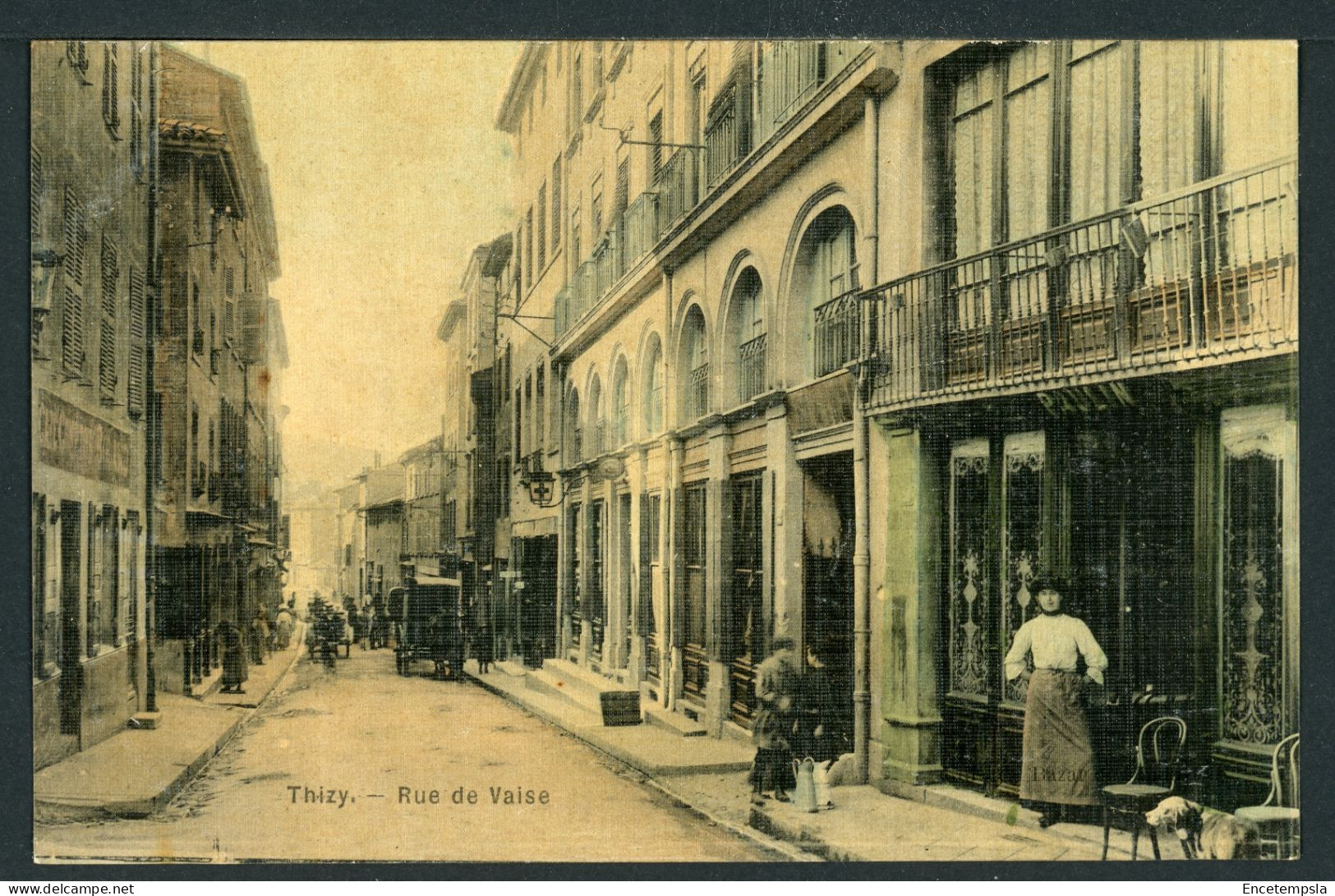 CPA - Carte Postale - France - Thizy - Rue De Vaise (CP24514) - Thizy