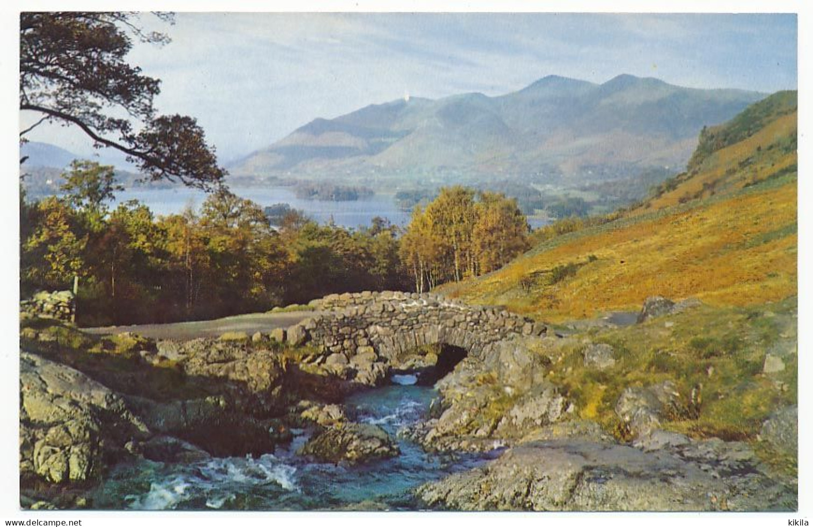 CPSM   9 X 14 Grande Bretagne Angleterre (18) Cumberland KESWICK Ashness Bridge And Derwentwater - Other & Unclassified