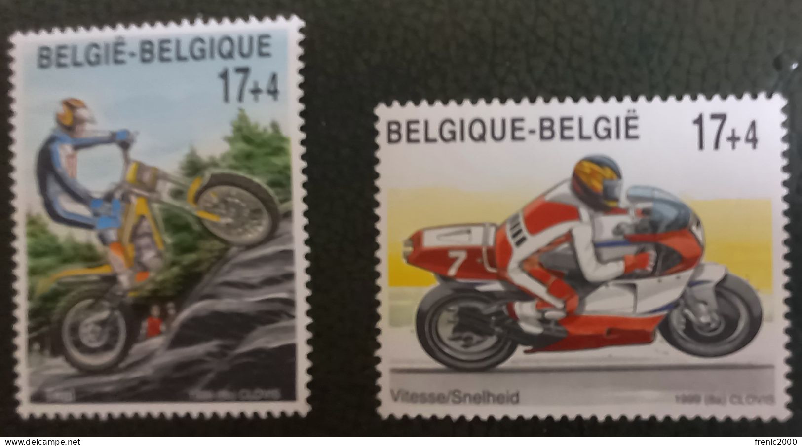 TM 055 - Belgique 2819** Et 2820** Sans Charnière MNH - Moto Cross - Neufs