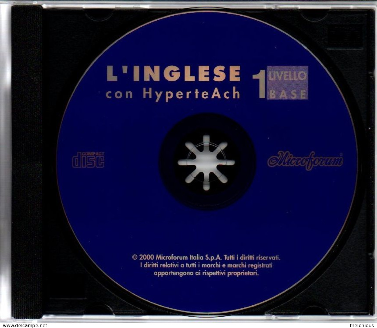 # CD ROM - L'INGLESE Con Hyperte ARC - 1 LIVELLO BASE - CD