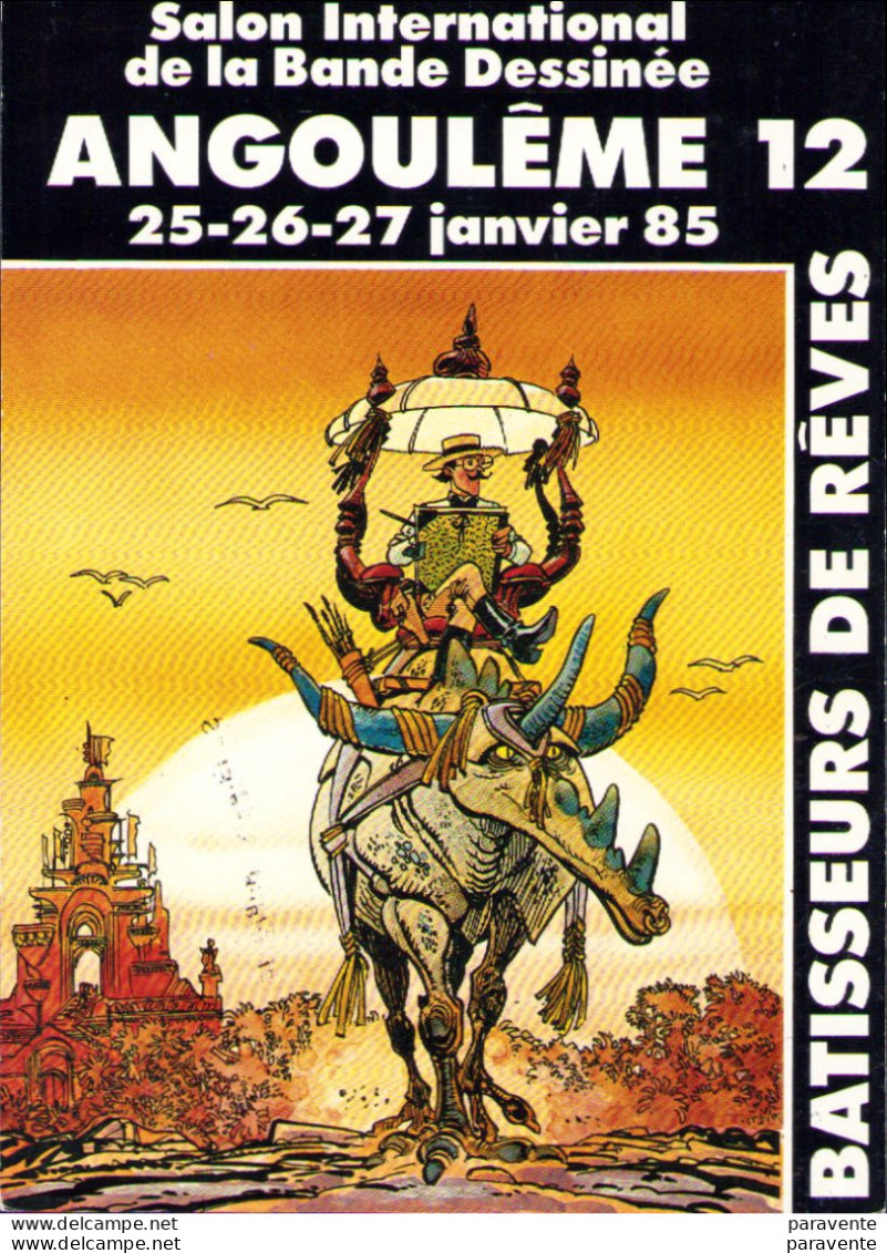 MEZIERES : Carte Postale Salon Bd ANGOULEME 1985 (n) - Cartes Postales