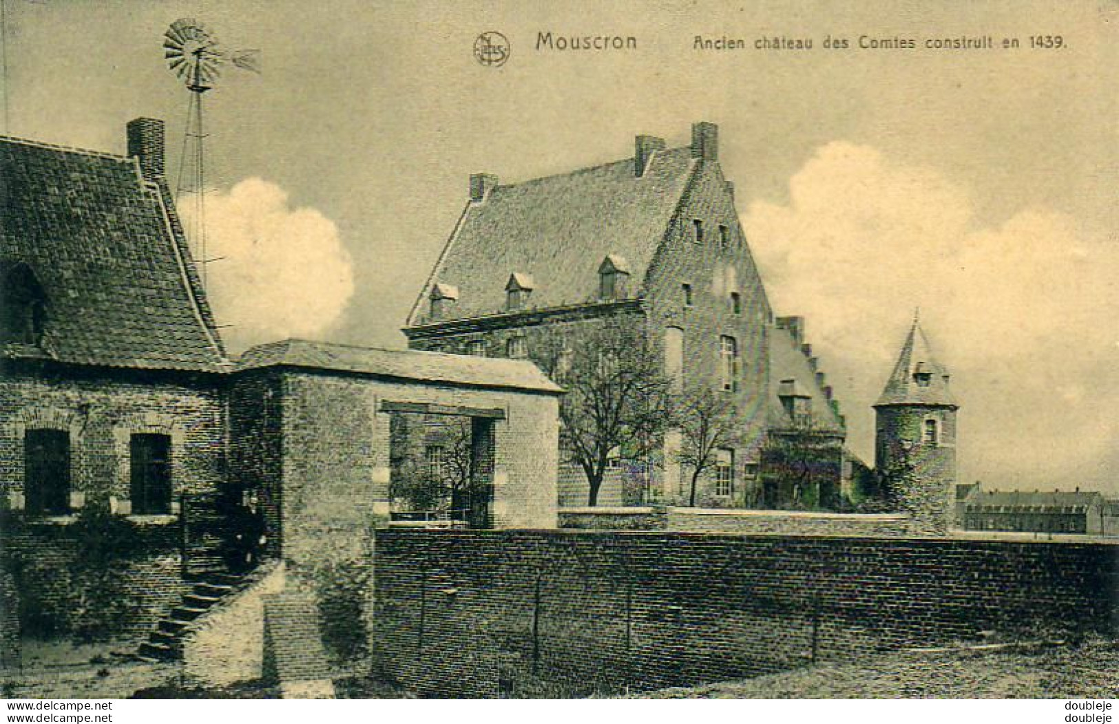 BELGIQUE   MOUSCRON   Ancien Château Des Comtes Construit En 1439 - Moeskroen