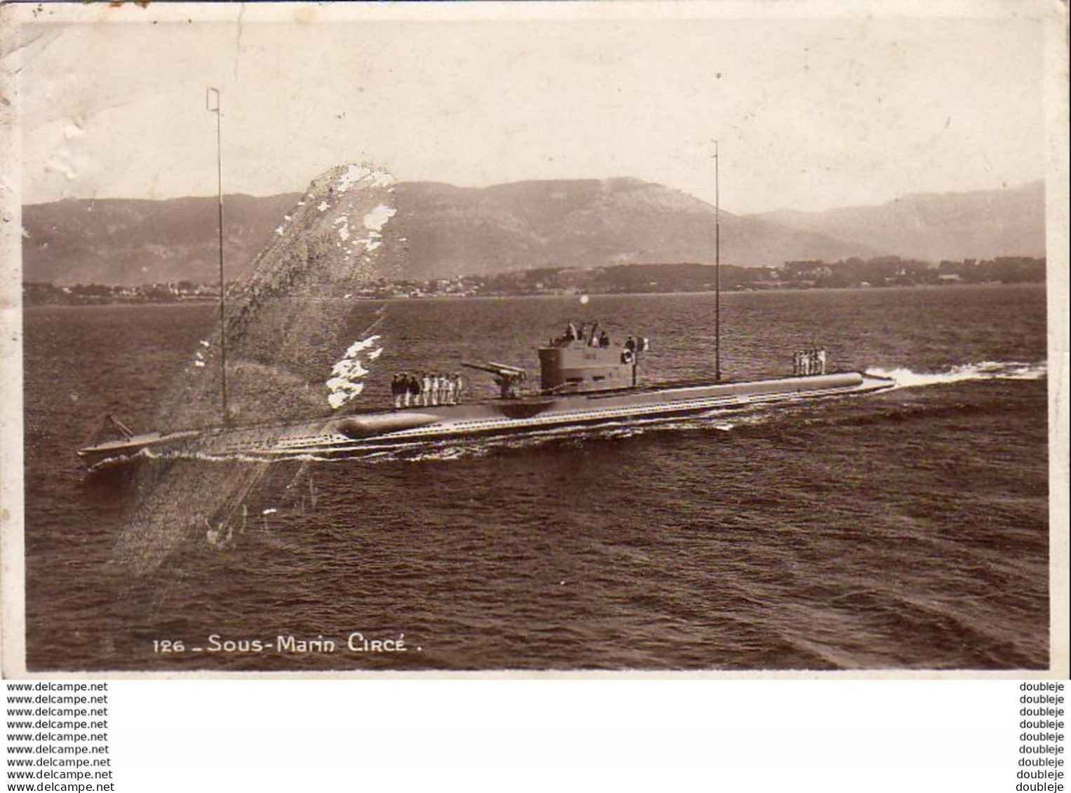 SOUS MARIN CIRCÉ  ......... Carte De Deuxième Choix - Sous-marins