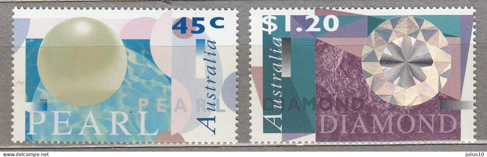 AUSTRALIA 1996 Diamond Pearl MNH(**) Mi 1593-1594 #33786 - Nuevos