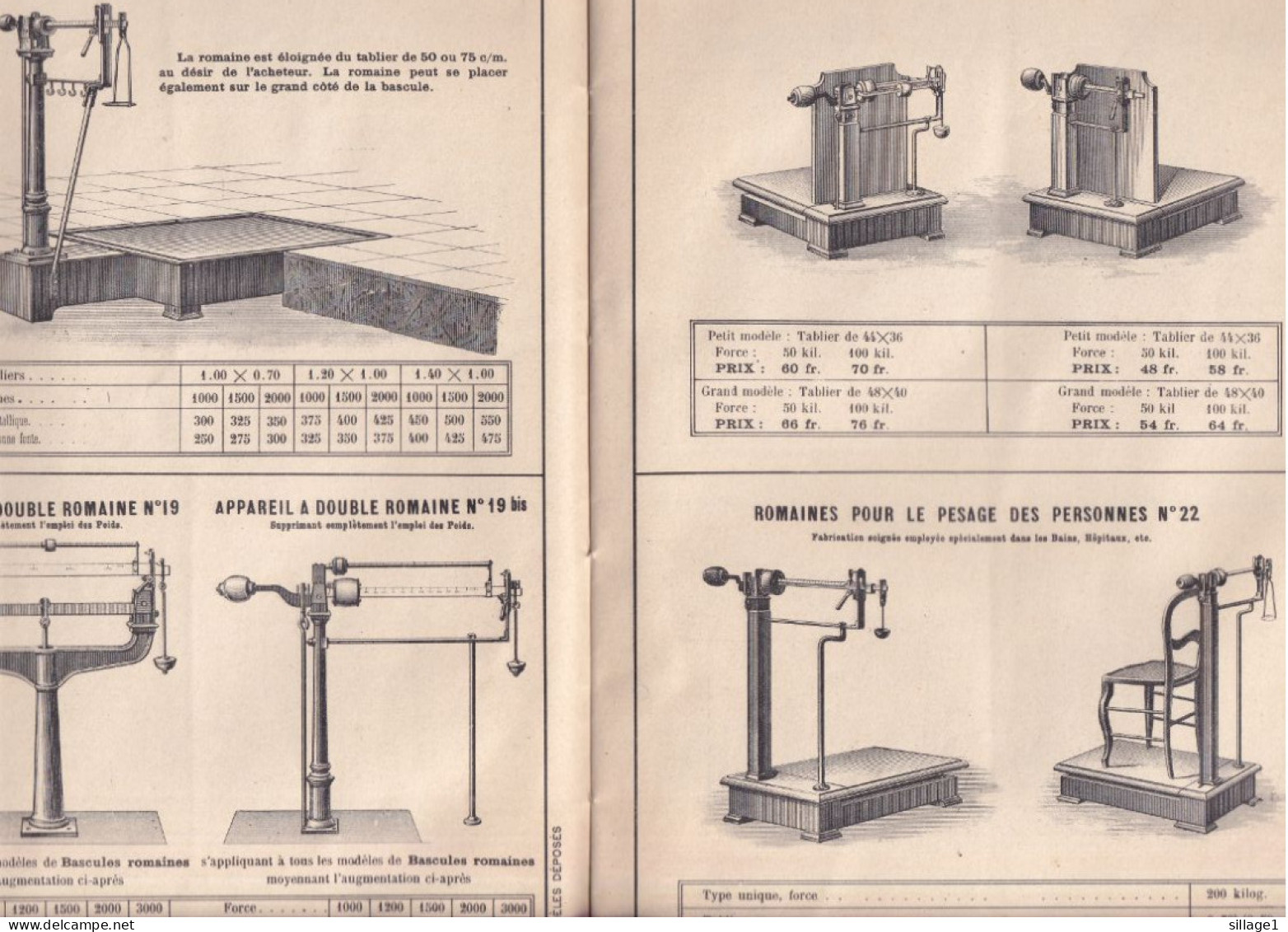 Jarville Près Nancy Khun & Fleichel K.F - Constructeur - Fabrique D' Appareils De Pesage - Tarif 1898 - Lorraine - Vosges