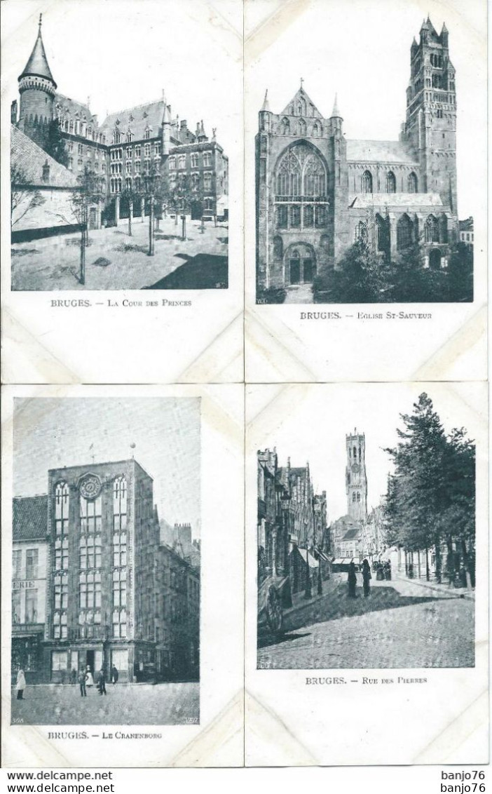 BELGIQUE - Bruges - Brugge - Lot De 28 Cartes Monuments De BRUGES - Brugge