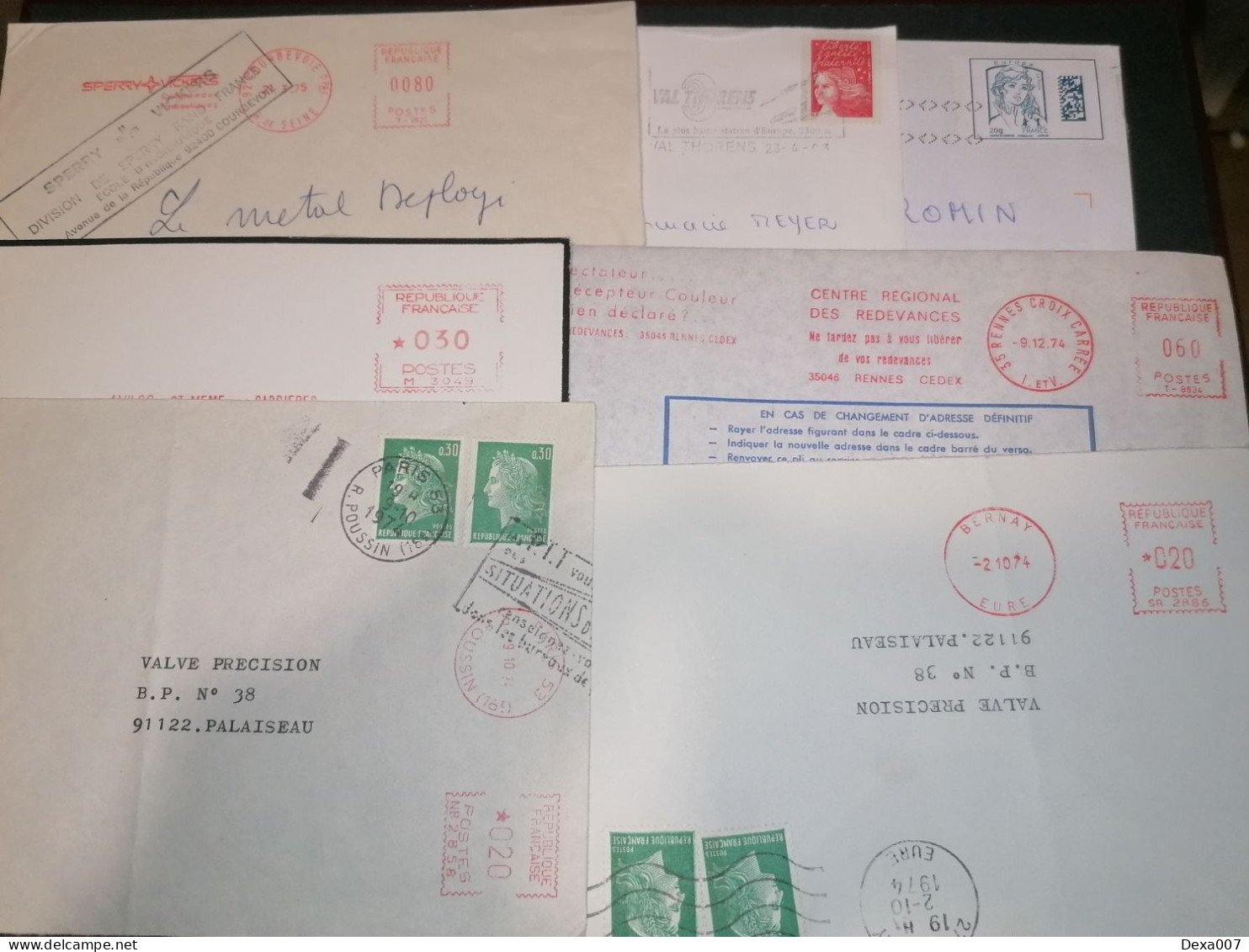 Carton box full of covers, fdc, military, postcards some stamps and more! see photos 3+ kilos