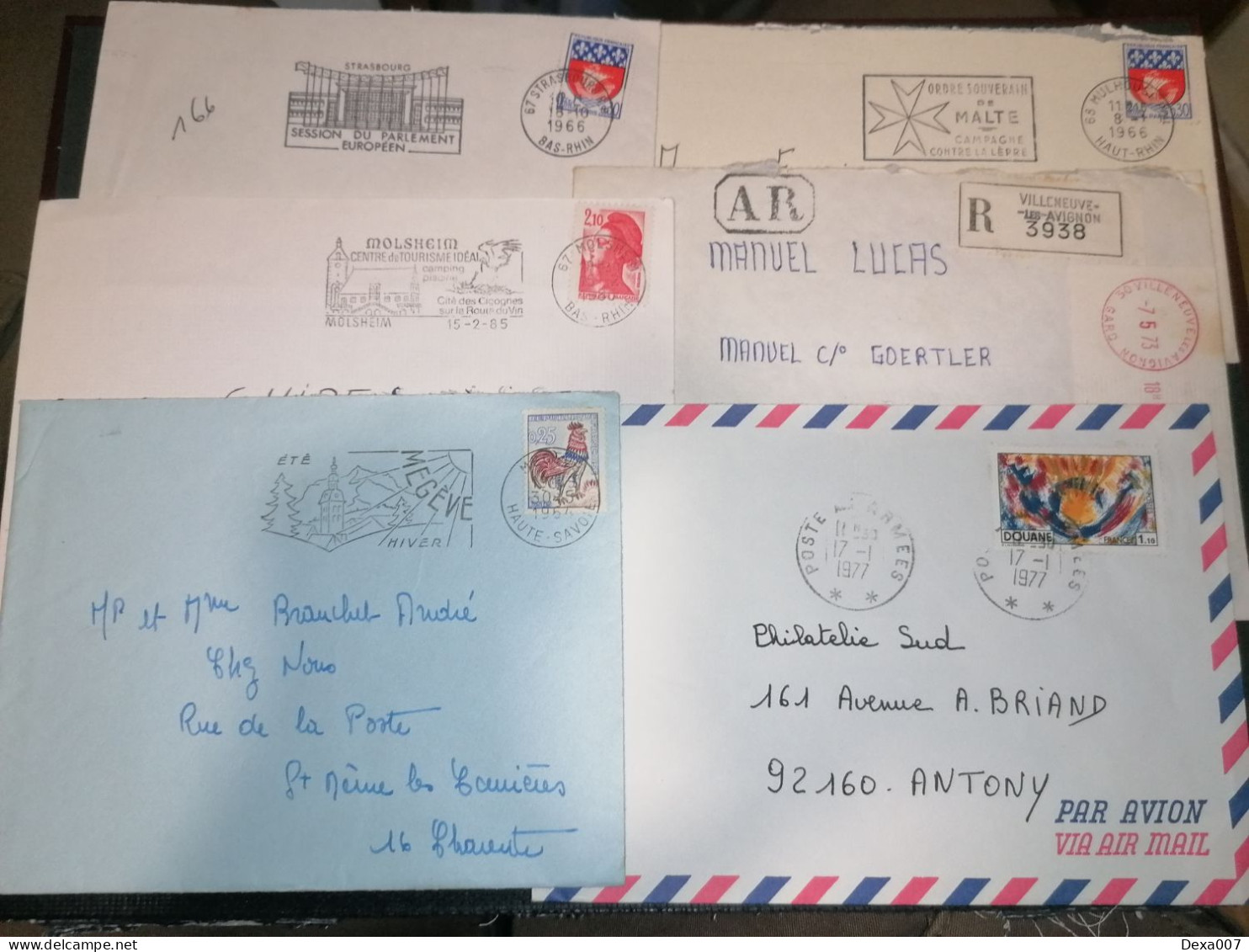 Carton box full of covers, fdc, military, postcards some stamps and more! see photos 3+ kilos