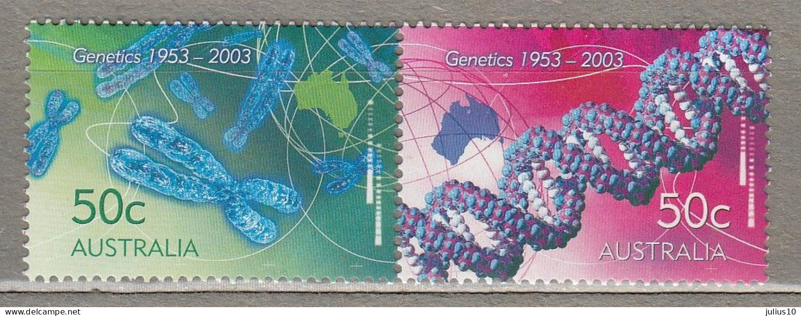 AUSTRALIA 2003 Genetics MNH(**) Mi 2235-2236 #33787 - Mint Stamps