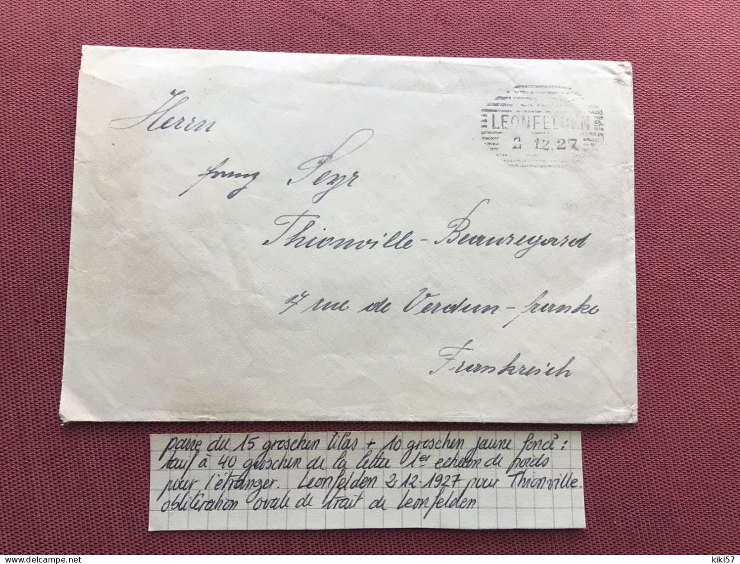 AUTRICHE Entier Postal Voir Descriptif - Enveloppes