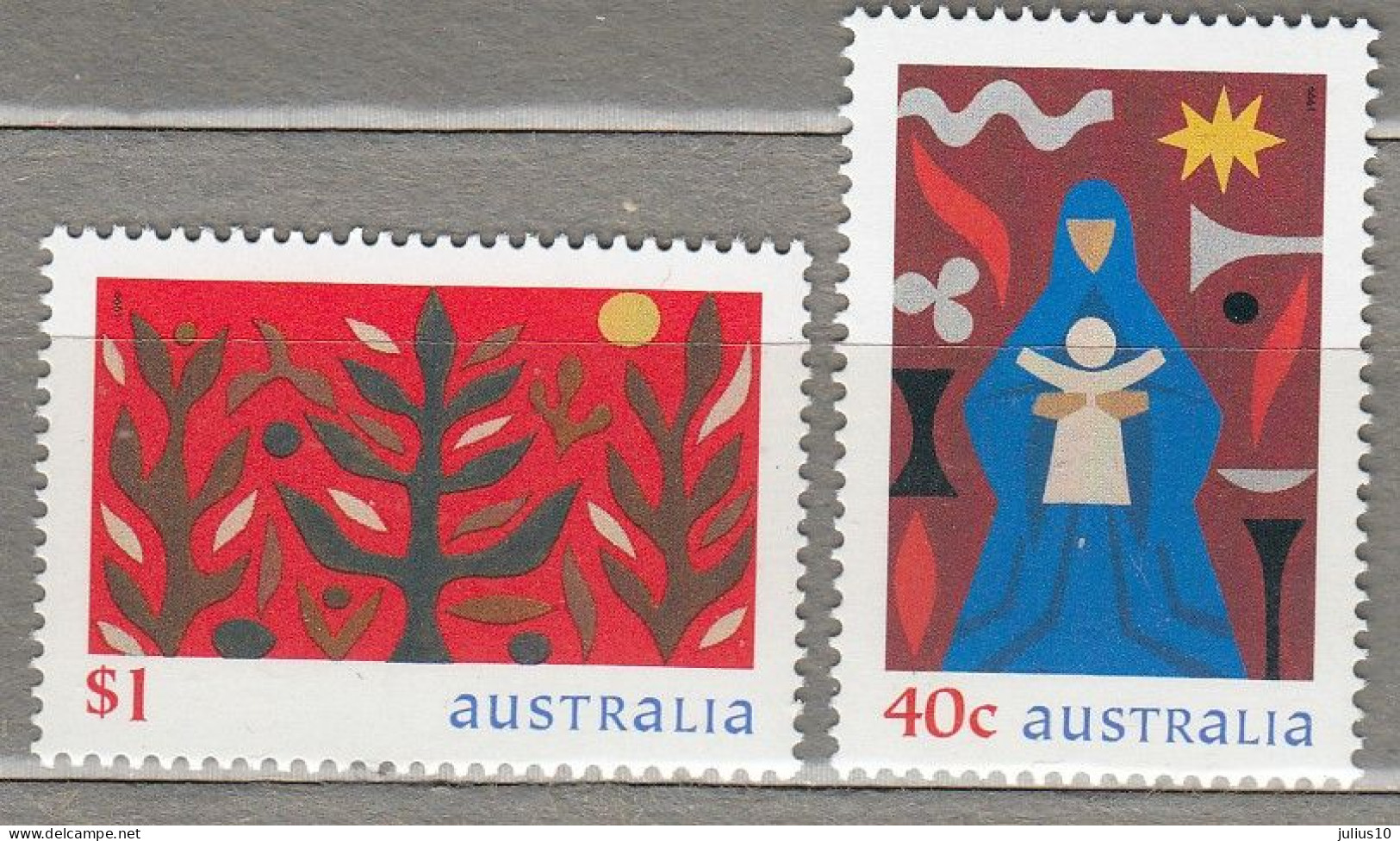 AUSTRALIA 1999 Christmas MNH(**) Mi 1865-1866 #33789 - Ungebraucht