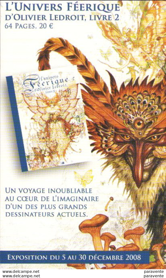 LEDROIT : Carte Annonce Galerie MAGHEN Pour UNIVERS FEERIQUES - Tarjetas Postales