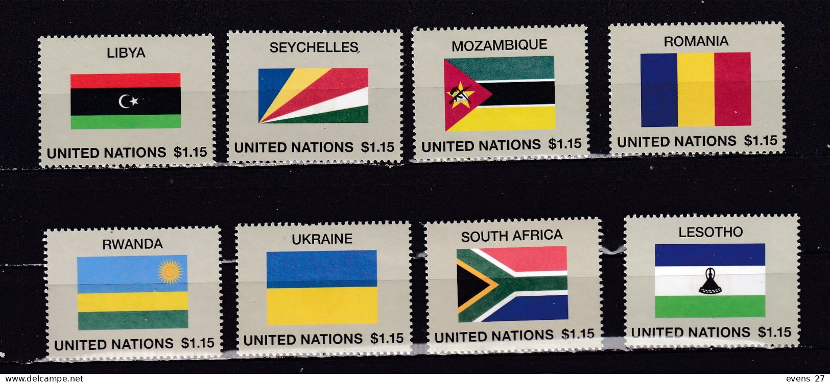 UNITED NATIONS-2017-FLAGS-MNH - Neufs