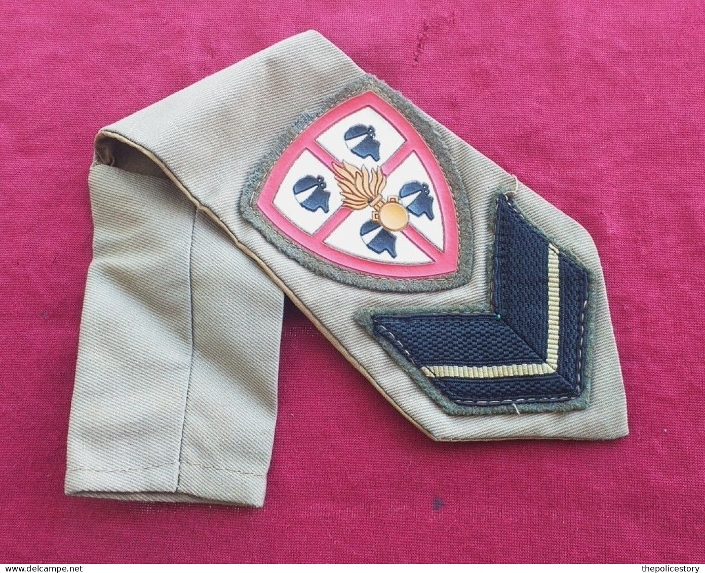 Pendente Da Spallina Kaki E.I. Caporale Granatieri Di Sardegna Anni '70 - Esercito