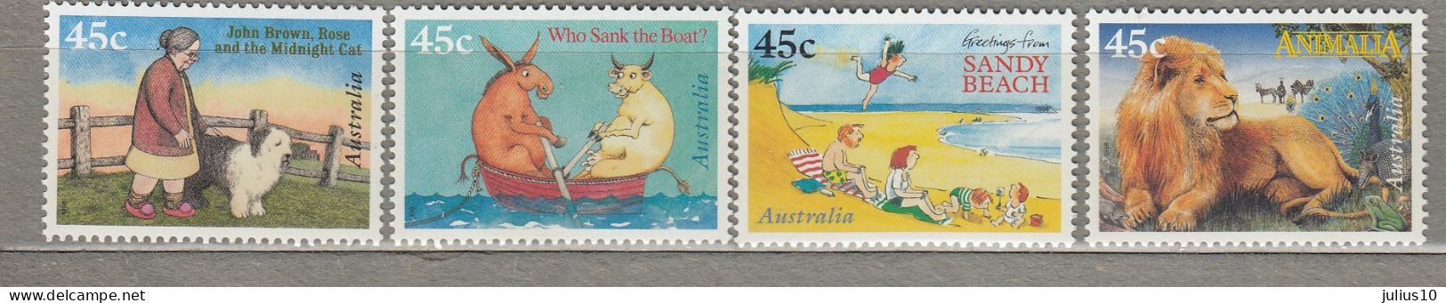 AUSTRALIA 1996 Stories MNH(**)  Mi 1582-1585 #33791 - Neufs