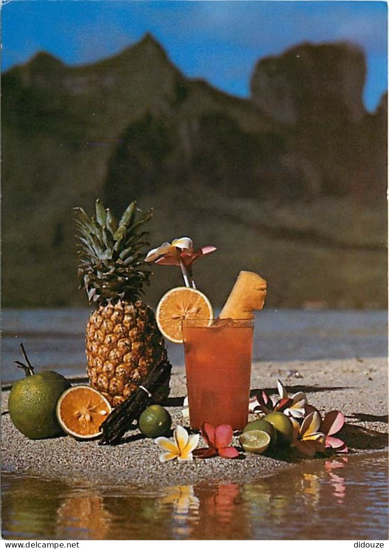 Recettes De Cuisine - Bora-Bora Punch - Gastronomie - CPM - Voir Scans Recto-Verso - Recettes (cuisine)