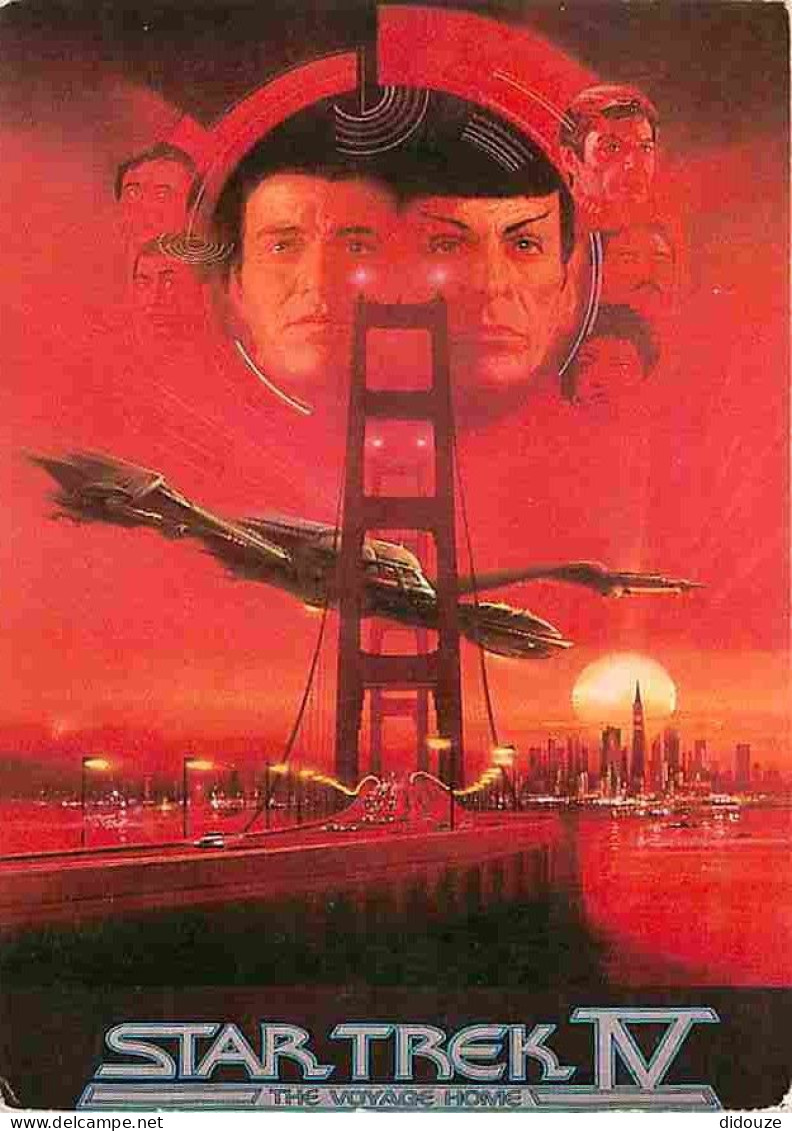 Cinema - Affiche De Film - Star Trek IV - James Doohan - George Takel - Walter Koenig - Carte Neuve - CPM - Voir Scans R - Affiches Sur Carte