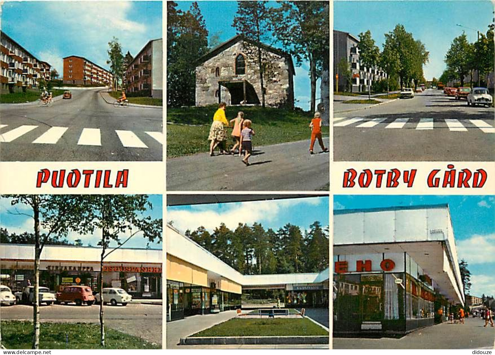 Finlande - Helsinki - Puotila - Botby Gard - Multivues - CPM - Carte Neuve - Voir Scans Recto-Verso - Finnland