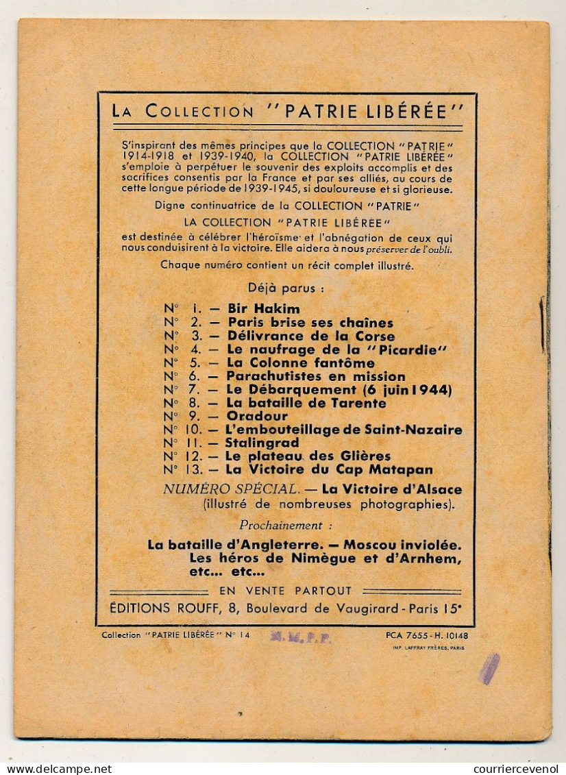 Collection "PATRIE Libérée" - Libération De Liège - A. Forny - Editions Rouff, Paris, 1945 - Guerra 1939-45