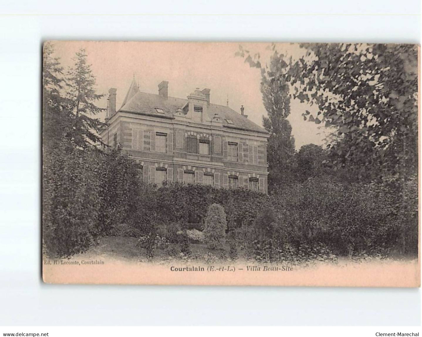 COURTALAIN : Villa Beau-Site - état - Courtalain