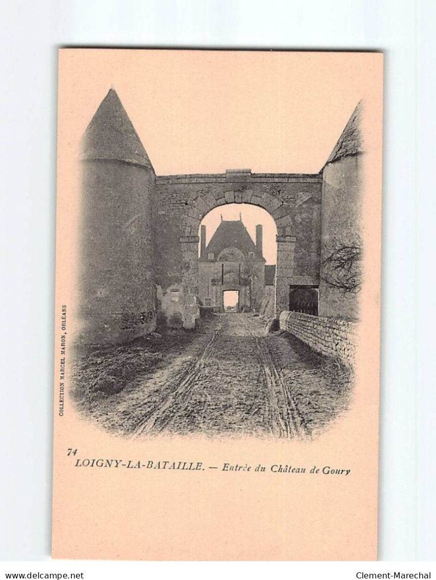 LOIGNY : Entrée Du Château De Goury - Très Bon état - Loigny
