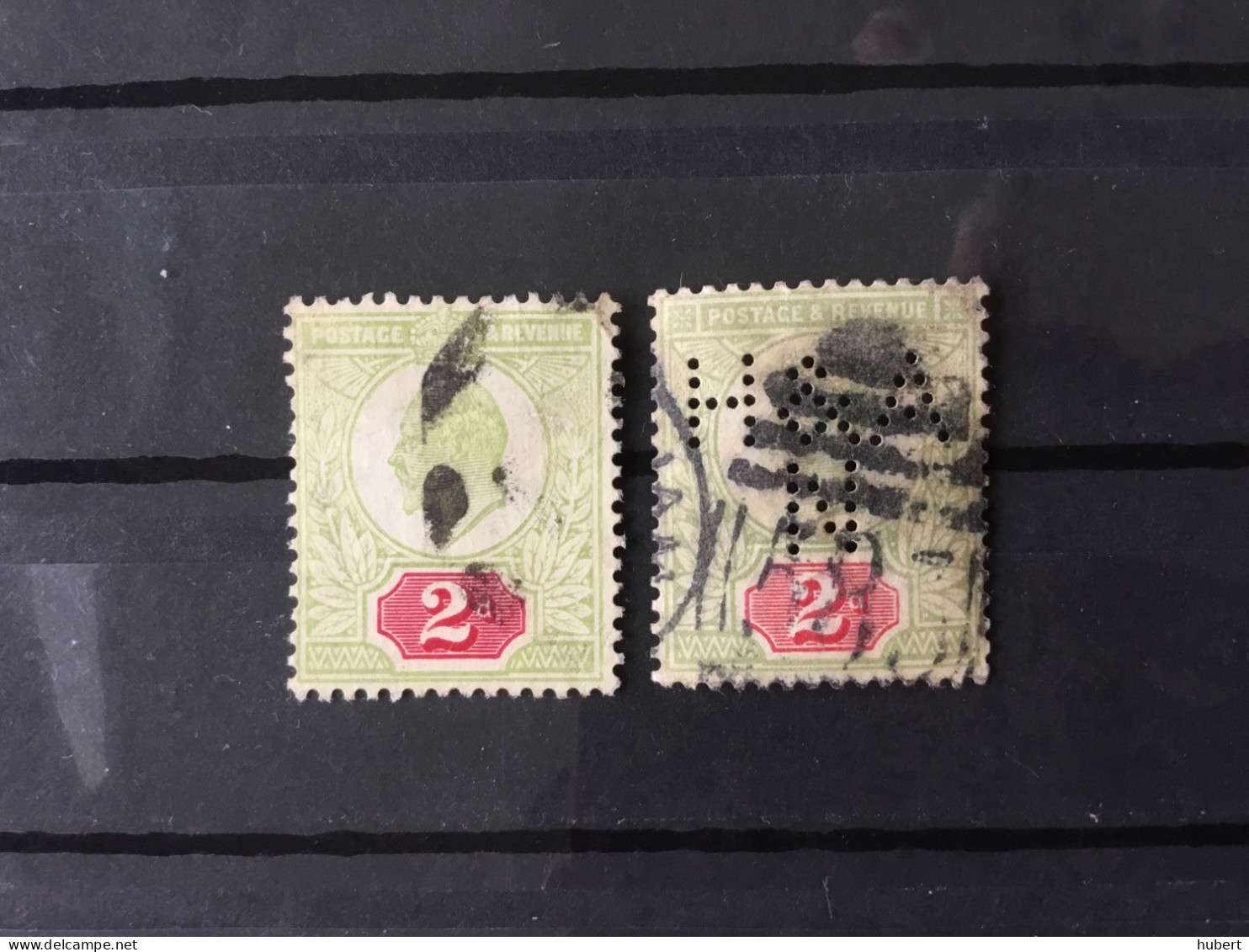 King EdwardVII YT 109 (0) And Perfored H&AN - Used Stamps