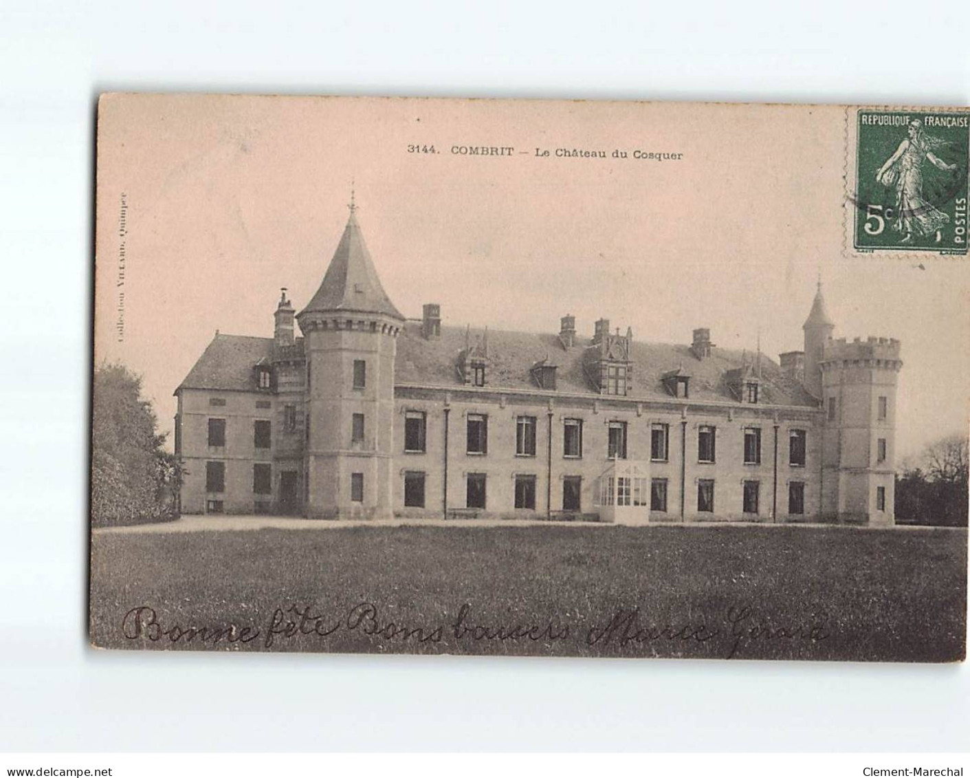 COMBRIT : Le Château Du Cosquer - Très Bon état - Combrit Ste-Marine
