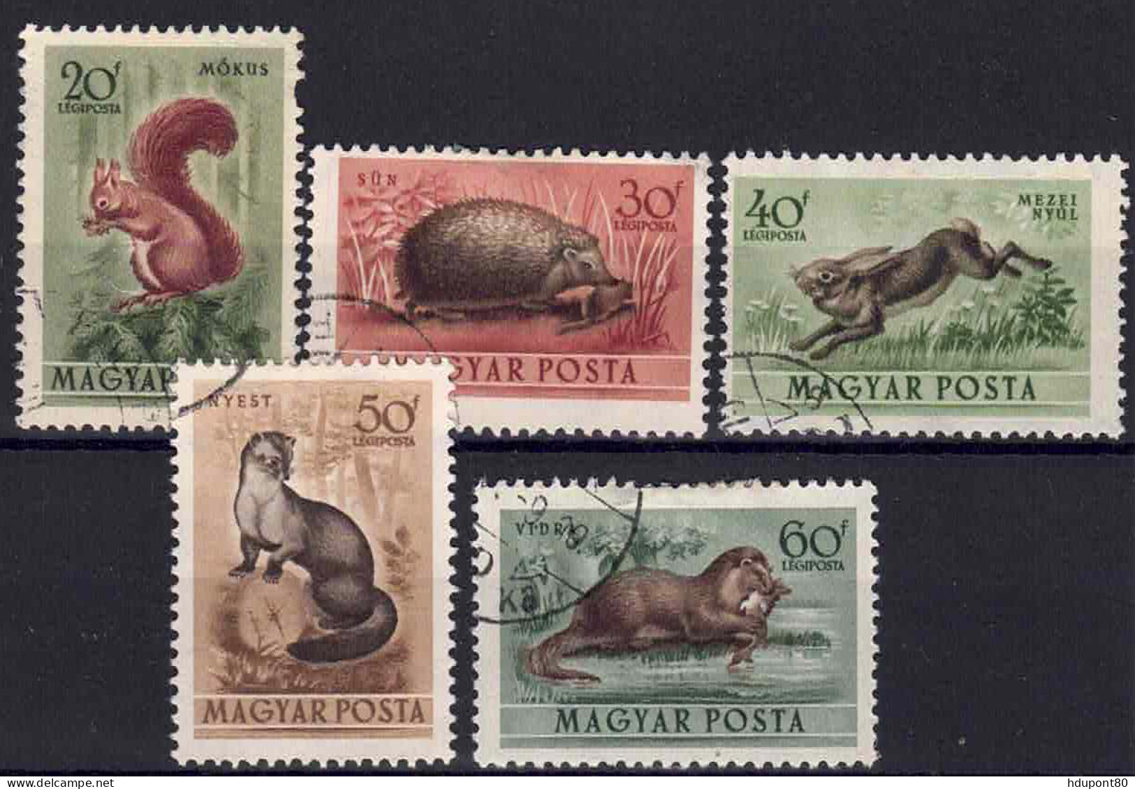 PA 136 à 140 - Used Stamps