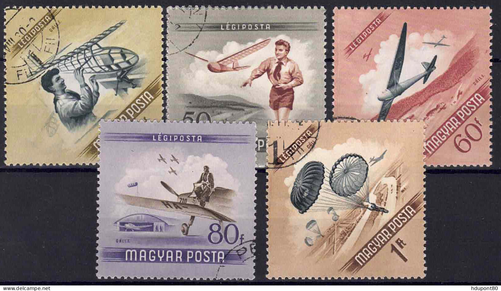 PA 173 à 177 - Used Stamps