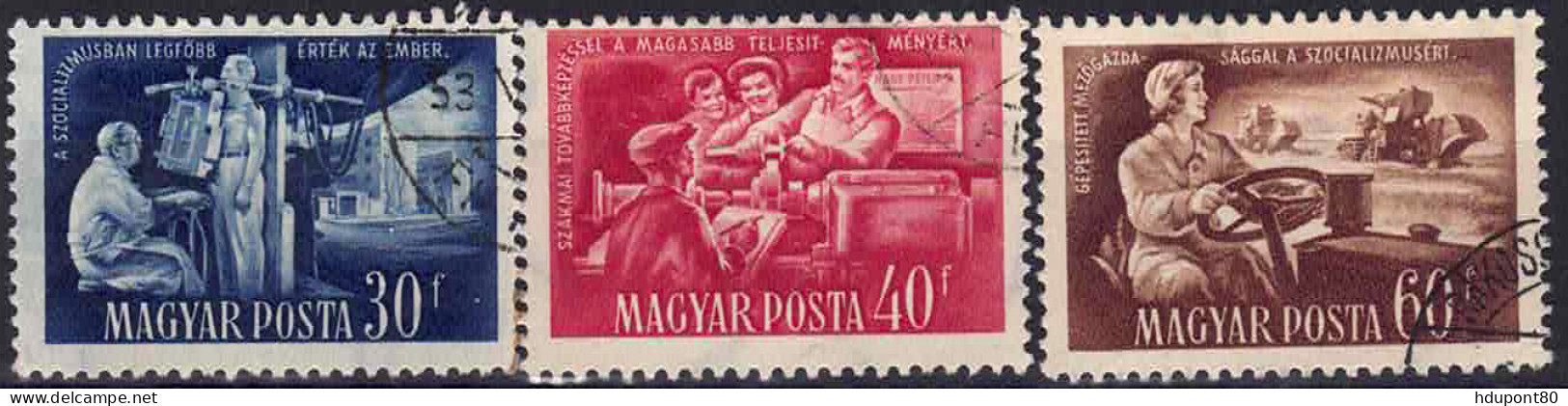 YT 1014 à 1016 - Used Stamps