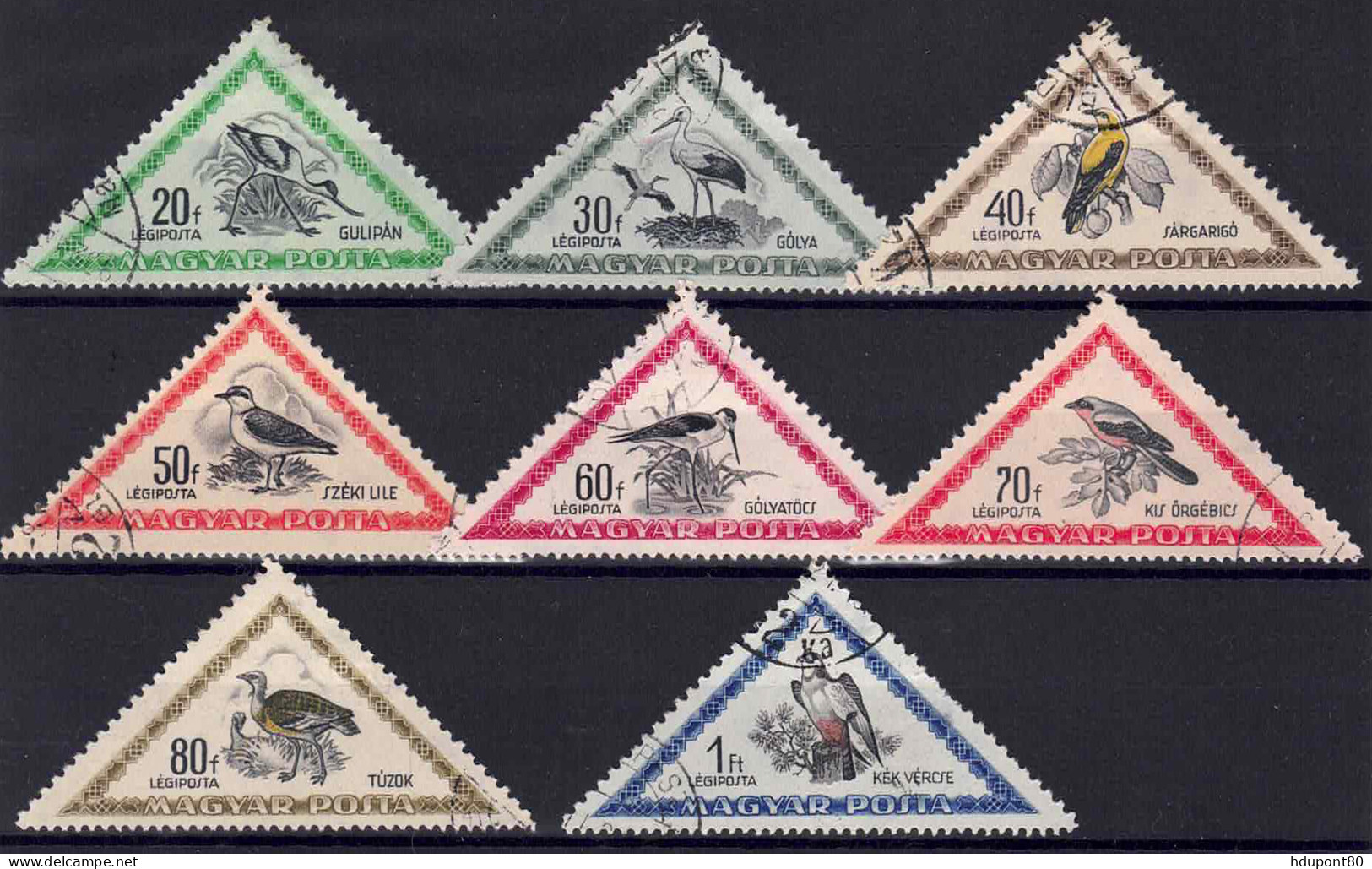 PA 119 à 126 - Used Stamps