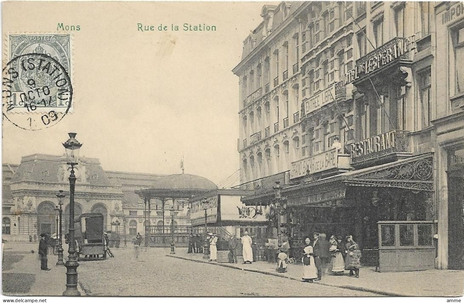 Mons  *  Rue De La Station - Mons