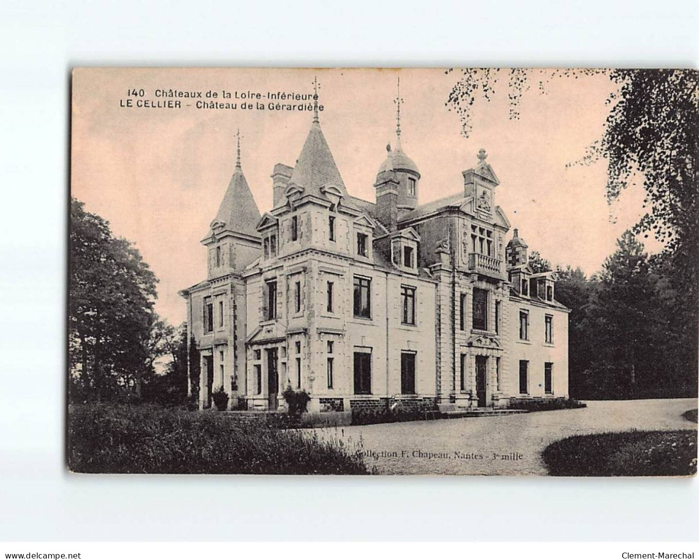 LE CELLIER : Château De La Gérardière - Très Bon état - Le Cellier