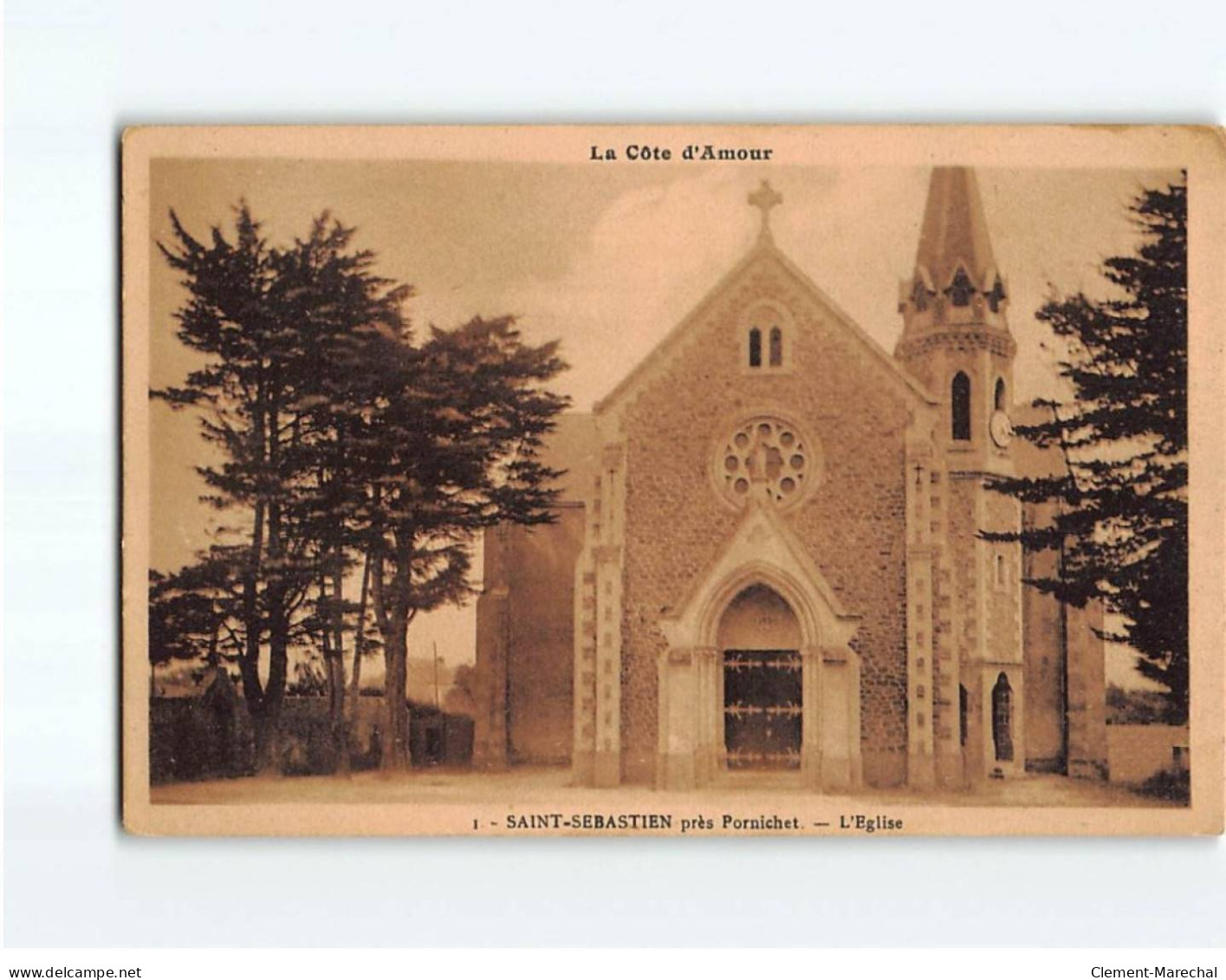 SAINT SEBASTIEN : L'Eglise - état - Saint-Sébastien-sur-Loire